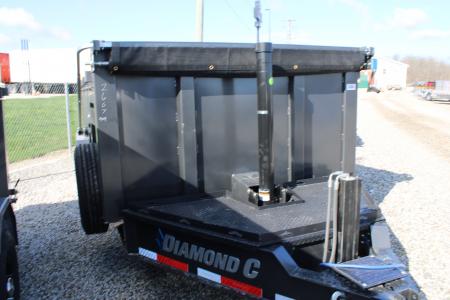 New 2026 Diamond C Trailers 16' 15.5K GVWR STOCK ID 52839 Dump Trailer