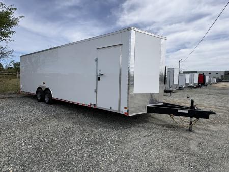 New 2026 NationCraft Trailers 8.5x28 10K with 7' Interior Cargo /Enclosed Trailer