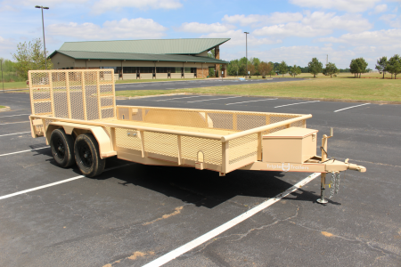 New 2026 Triple R 83x16 TA PIPETOP W/BRAKE Utility Trailer