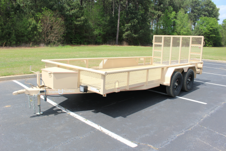 New 2026 Triple R 83x16 TA PIPETOP W/BRAKE Utility Trailer