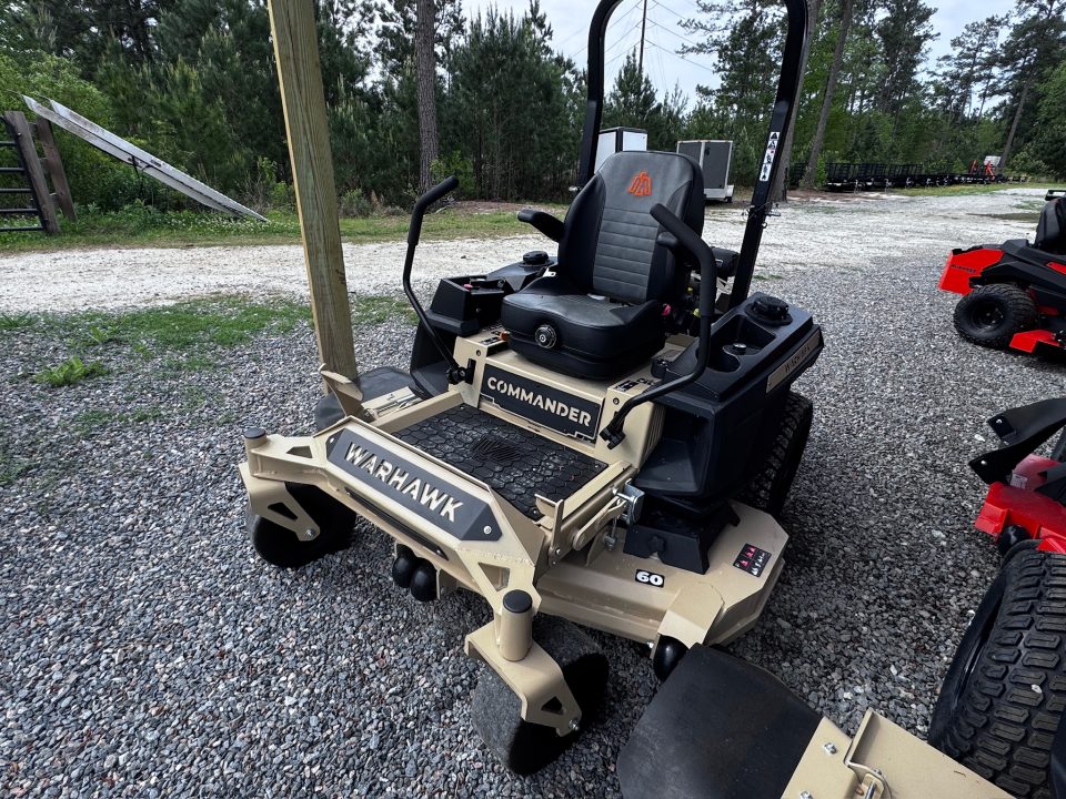 New 2026 Warhawk Mowers COMMANDER 60" KOHLER HG4400 35HP