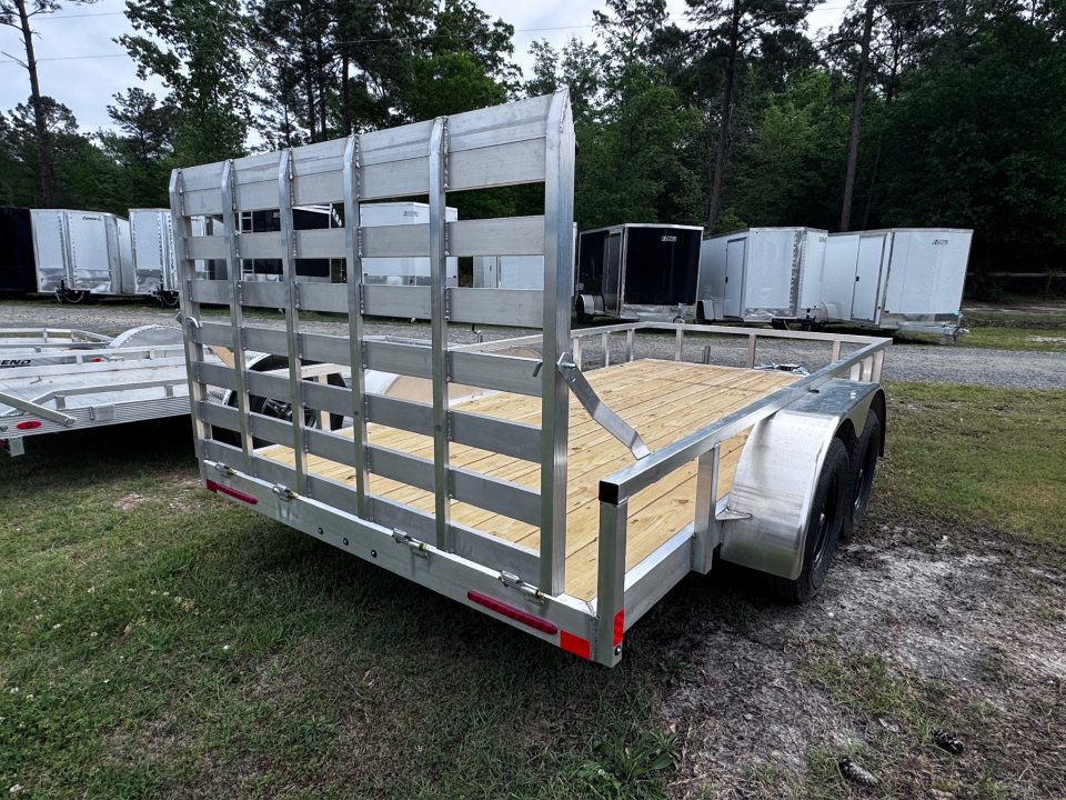 New 2026 Mission 6.5X14 LANDSCAPE 7K Utility Trailer