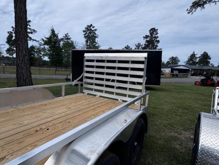 New 2026 Mission 6.5X14 LANDSCAPE 7K Utility Trailer