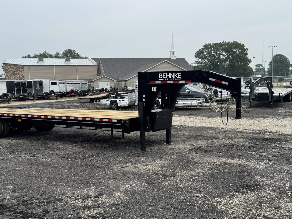 New 2027 Behnke FB8X34GNHBT-30EH Flatbed Trailer