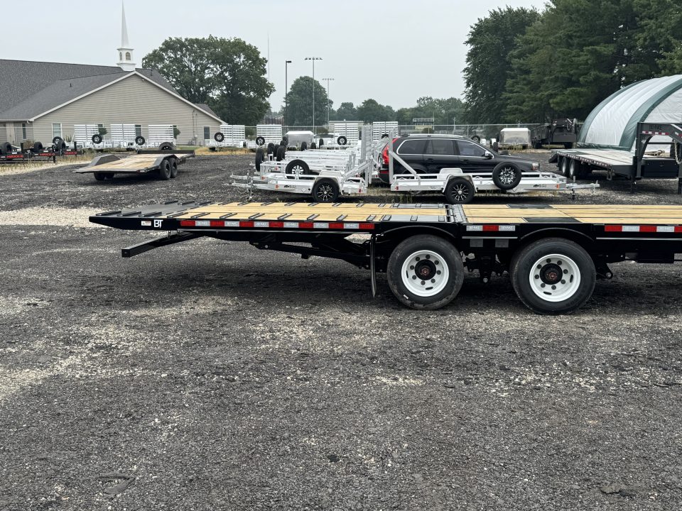 New 2027 Behnke FB8X34GNHBT-30EH Flatbed Trailer