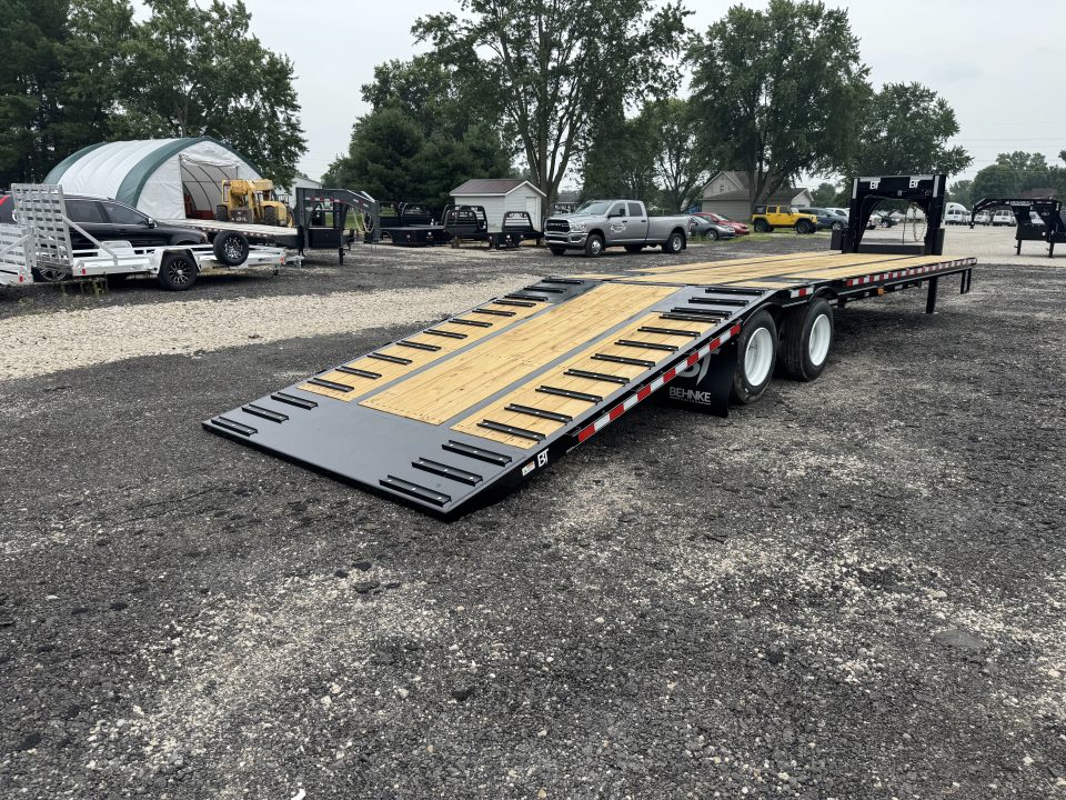 New 2027 Behnke FB8X34GNHBT-30EH Flatbed Trailer