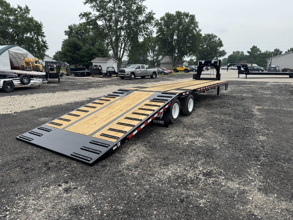 New 2027 Behnke FB8X34GNHBT-30EH Flatbed Trailer