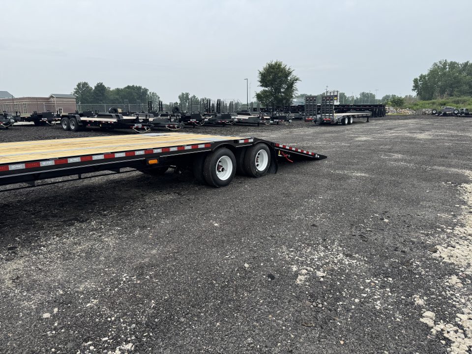 New 2027 Behnke FB8X34GNHBT-30EH Flatbed Trailer