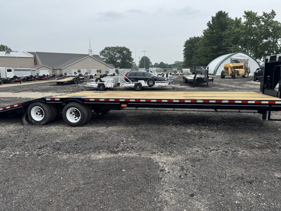 New 2027 Behnke FB8X34GNHBT-30EH Flatbed Trailer