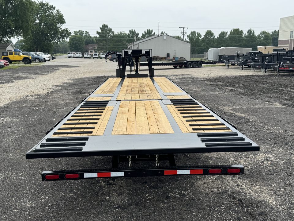 New 2027 Behnke FB8X34GNHBT-30EH Flatbed Trailer