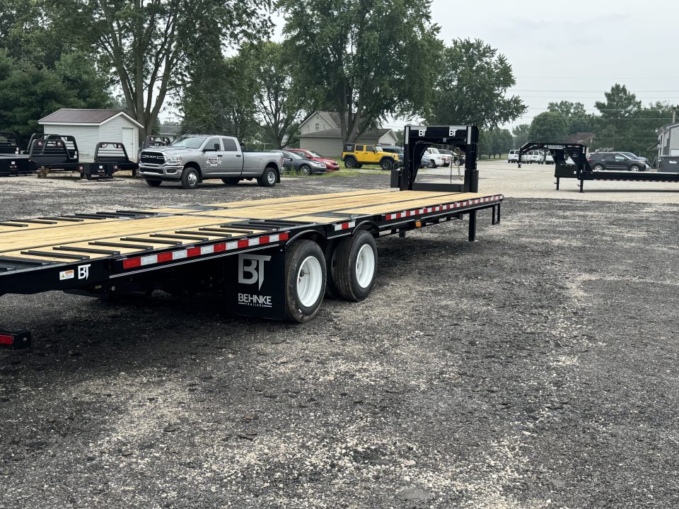 New 2027 Behnke FB8X34GNHBT-30EH Flatbed Trailer