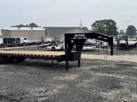 New 2027 Behnke FB8X34GNHBT-30EH Flatbed Trailer