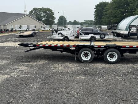 New 2027 Behnke FB8X34GNHBT-30EH Flatbed Trailer