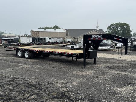 New 2027 Behnke FB8X34GNHBT-30EH Flatbed Trailer
