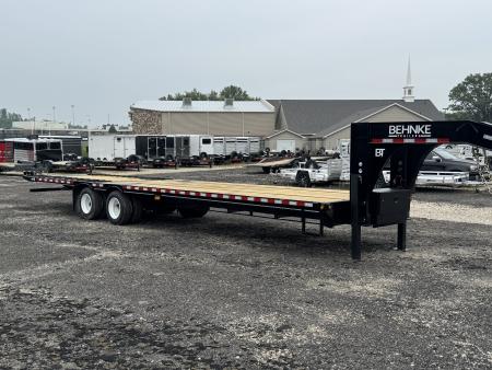 New 2027 Behnke FB8X34GNHBT-30EH Flatbed Trailer