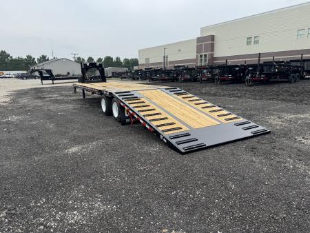 New 2027 Behnke FB8X34GNHBT-30EH Flatbed Trailer