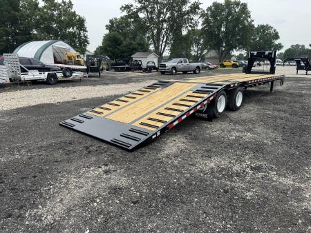 New 2027 Behnke FB8X34GNHBT-30EH Flatbed Trailer