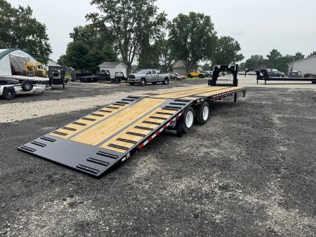 New 2027 Behnke FB8X34GNHBT-30EH Flatbed Trailer