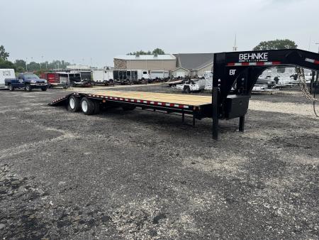 New 2027 Behnke FB8X34GNHBT-30EH Flatbed Trailer