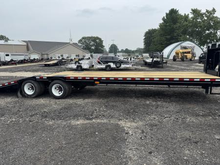 New 2027 Behnke FB8X34GNHBT-30EH Flatbed Trailer