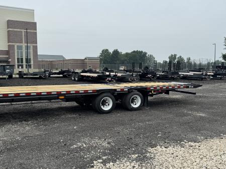 New 2027 Behnke FB8X34GNHBT-30EH Flatbed Trailer