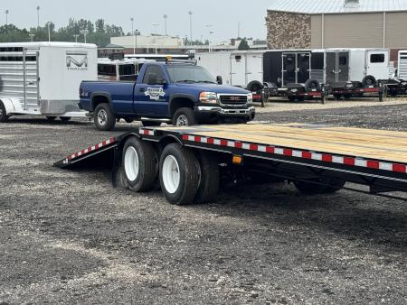 New 2027 Behnke FB8X34GNHBT-30EH Flatbed Trailer