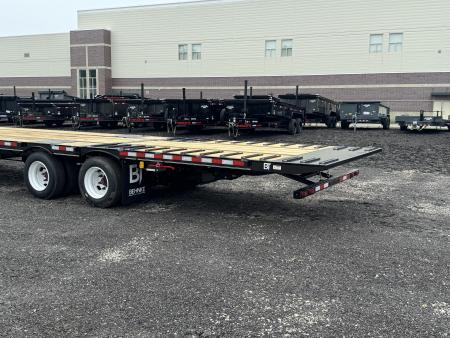 New 2027 Behnke FB8X34GNHBT-30EH Flatbed Trailer