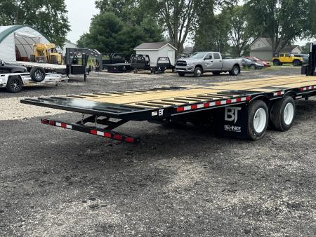 New 2027 Behnke FB8X34GNHBT-30EH Flatbed Trailer