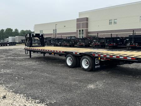 New 2027 Behnke FB8X34GNHBT-30EH Flatbed Trailer
