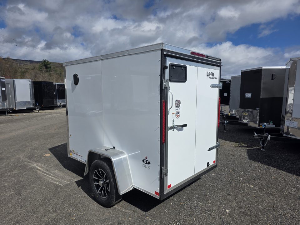New 2026 Look Trailers ST DLX 5X8 - REAR SWING DOOR Cargo / Enclosed Trailer