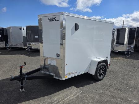 New 2026 Look Trailers ST DLX 5X8 - REAR SWING DOOR Cargo / Enclosed Trailer