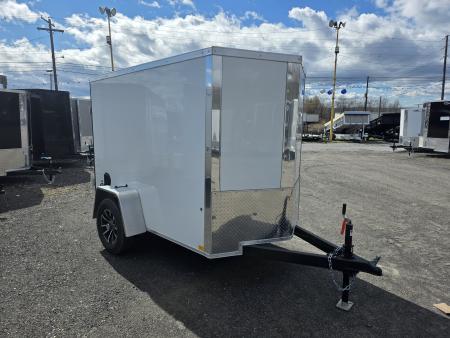 New 2026 Look Trailers ST DLX 5X8 - REAR SWING DOOR Cargo / Enclosed Trailer