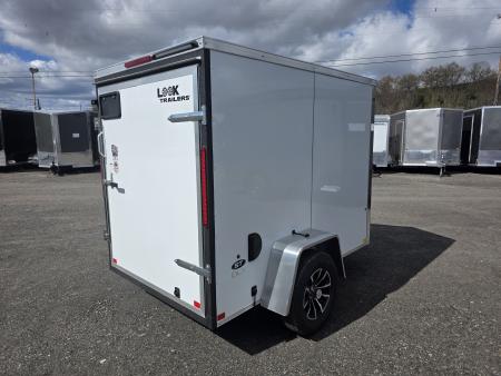 New 2026 Look Trailers ST DLX 5X8 - REAR SWING DOOR Cargo / Enclosed Trailer
