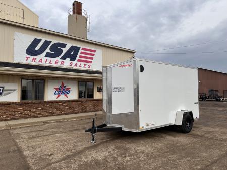 New 2026 Formula Trailers 6x12 Conquest 3K w/6ft 6in Height & Translucent Roof Cargo / Enclosed Trailer