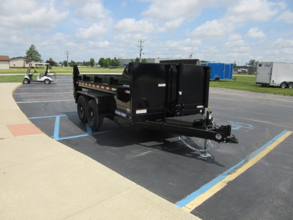 New 2026 Sure-Trac 7 x 12 ST8212TLDD-B-120 Dump Trailer 12K