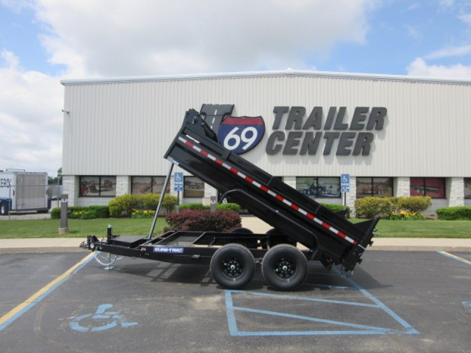 New 2026 Sure-Trac 7 x 12 ST8212TLDD-B-120 Dump Trailer 12K