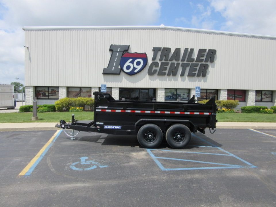 New 2026 Sure-Trac 7 x 12 ST8212TLDD-B-120 Dump Trailer 12K