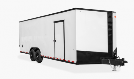 New 2026 Impact Trailers 8.5 x 24 Tremor SE Flat Top Sloped V-Nose Car Hauler 10K