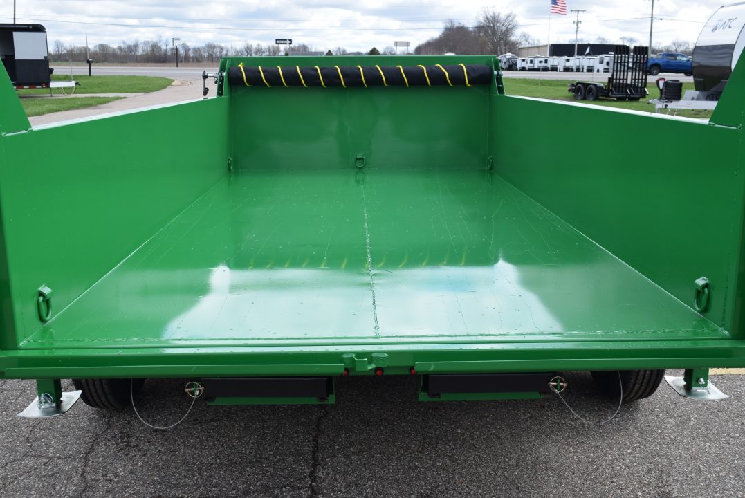New GRIFFIN 7x14 14K DUMP TRAILER w/ TELESCOPING CYLINDER
