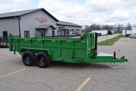 New GRIFFIN 7x14 14K DUMP TRAILER w/ TELESCOPING CYLINDER