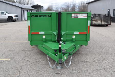 New GRIFFIN 7x14 14K DUMP TRAILER w/ TELESCOPING CYLINDER