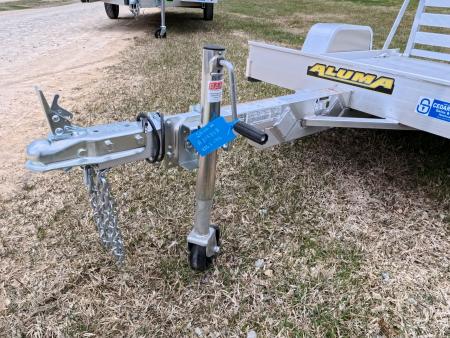 New 2027 Aluma 486 Single Axle w/Straight Tailgate and 1,200 lb. GVWR Utility Trailer