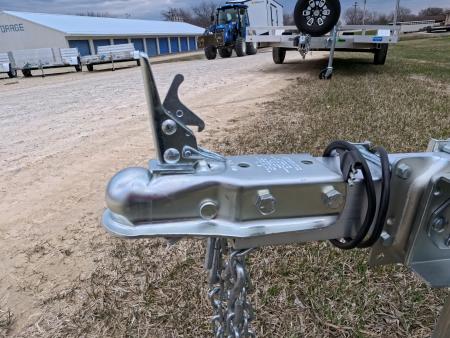 New 2027 Aluma 486 Single Axle w/Straight Tailgate and 1,200 lb. GVWR Utility Trailer