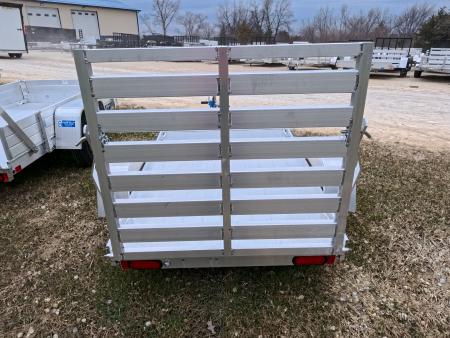 New 2027 Aluma 486 Single Axle w/Straight Tailgate and 1,200 lb. GVWR Utility Trailer