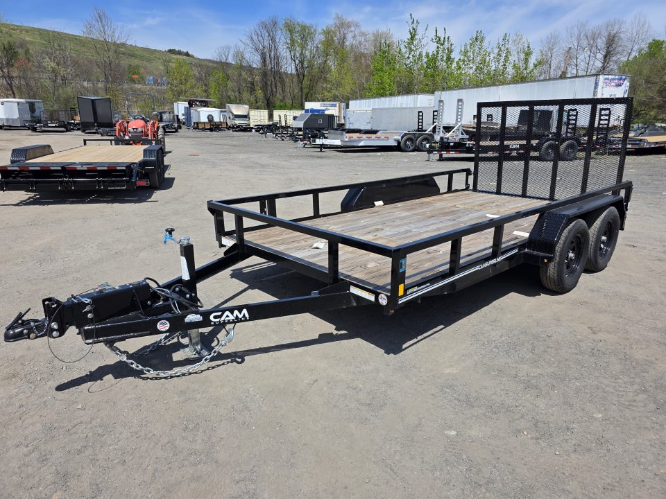 New 2026 Cam Superline 7X14 7K - SURGE BRAKES Utility Trailer