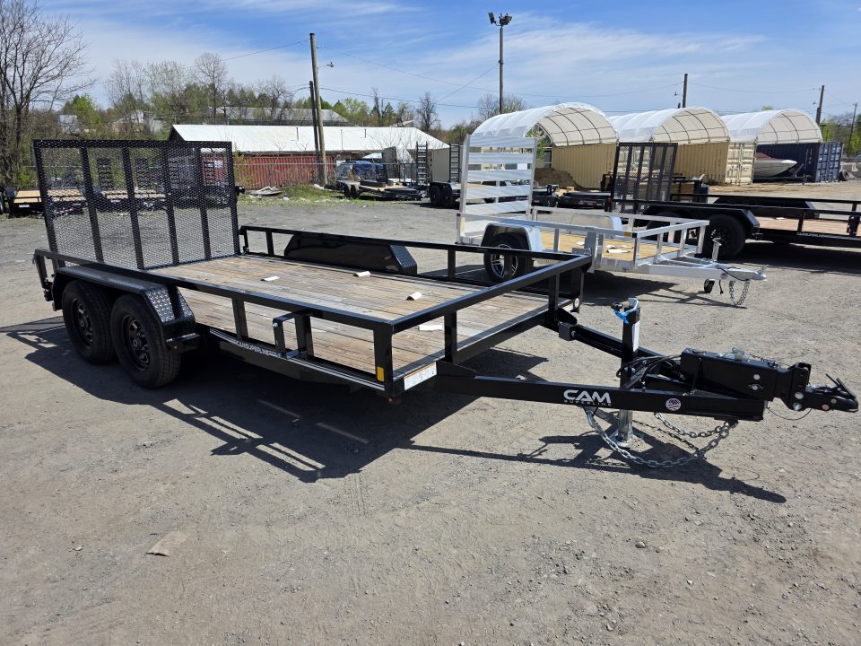 New 2026 Cam Superline 7X14 7K - SURGE BRAKES Utility Trailer