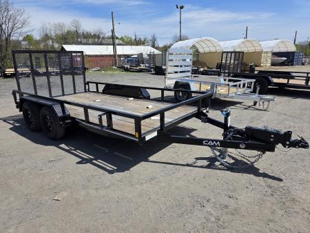 New 2026 Cam Superline 7X14 7K - SURGE BRAKES Utility Trailer