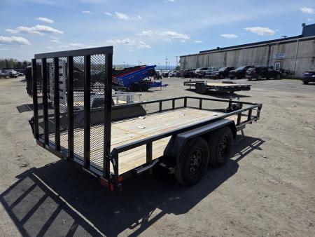 New 2026 Cam Superline 7X14 7K - SURGE BRAKES Utility Trailer