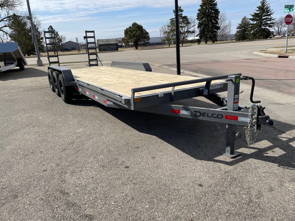 New 2026 Delco Trailers 24' HD Equipment Trailer