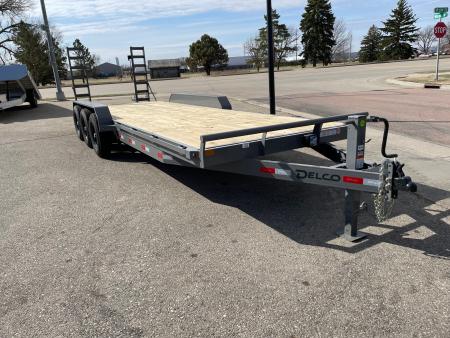 New 2026 Delco Trailers 24' HD Equipment Trailer